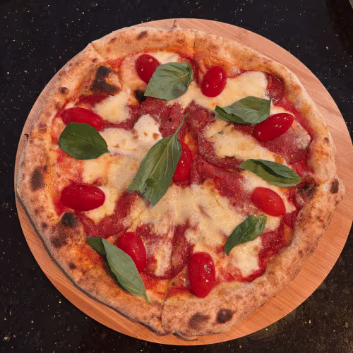 Pizza Diavola (scharf)