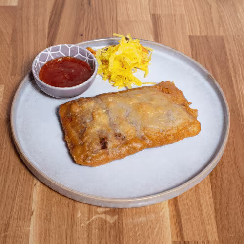 Hausgemachte Rinder-Frühlingsrolle