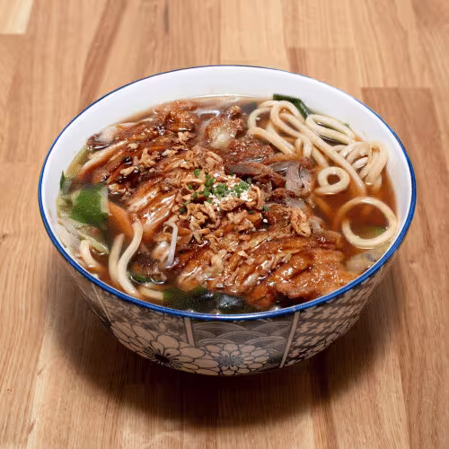 Ramen mit knuspriger Ente