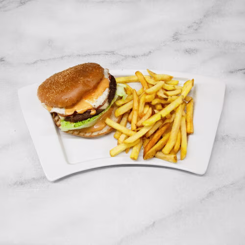 Menü 6 - Spezial Burger