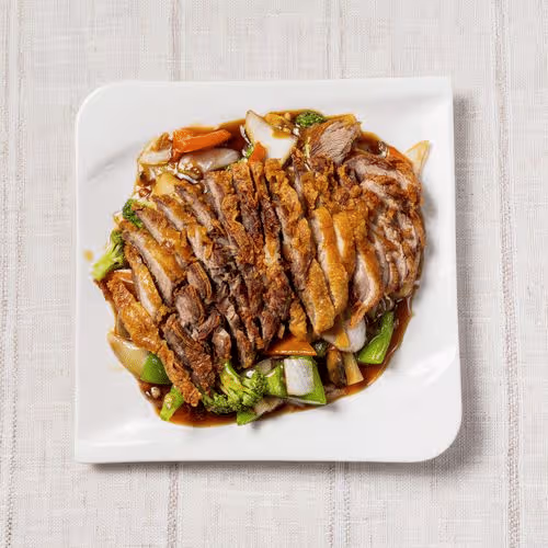 Knusprige Ente Chop Suey