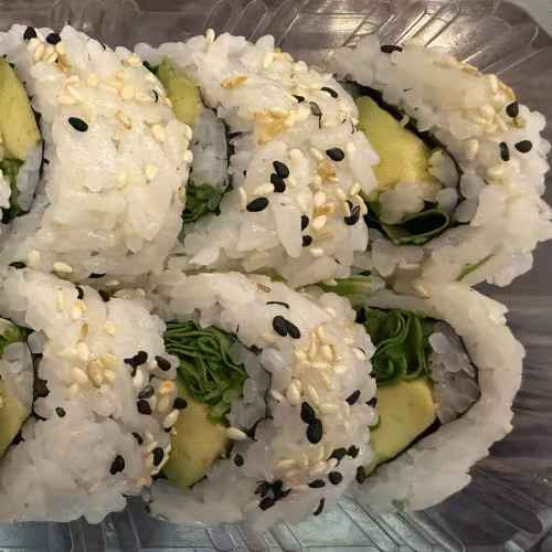 Rucola-Avocado Maki-Rollen (8 Stück)