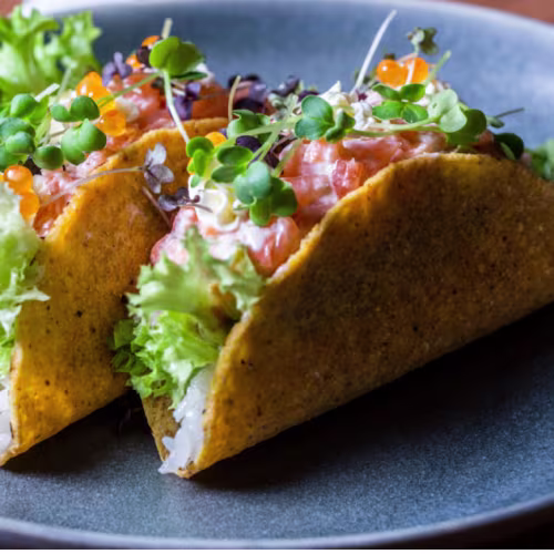 Tacos sushi Tuna