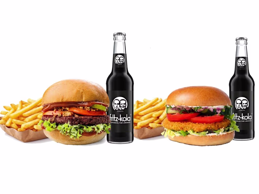 Doppelmenü Swing + Vienna Burger