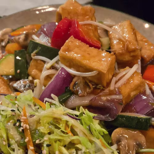 Wok Tofu (vegetarisch)