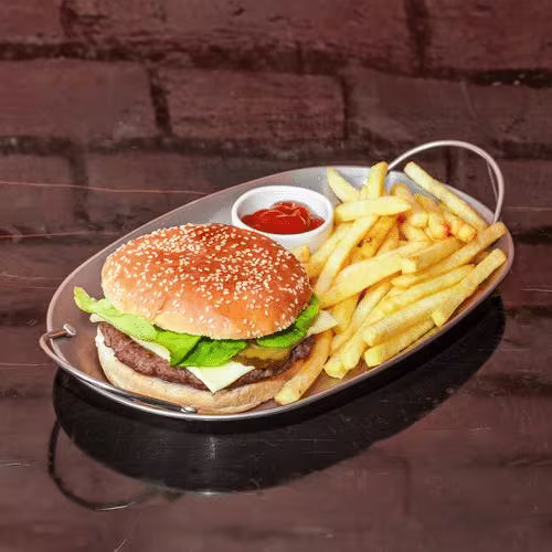 Plain & Simple Burger