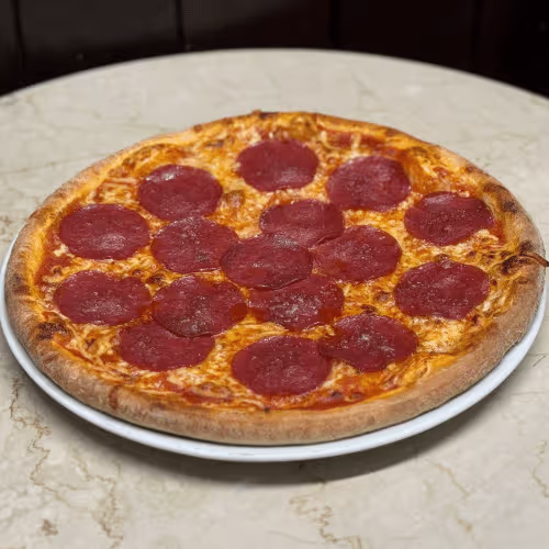 Pizza Puten-Salami