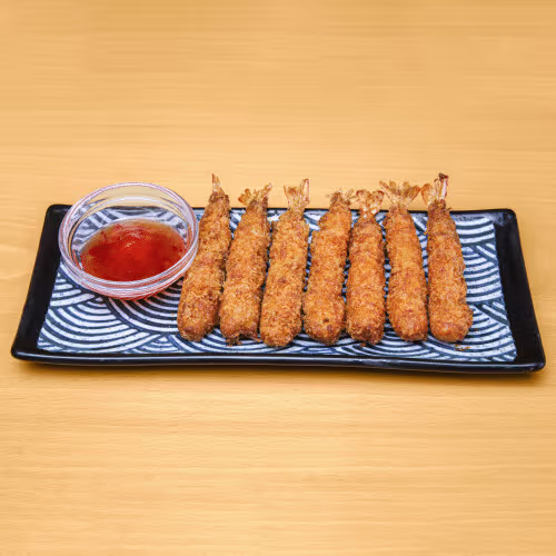 Gebackene Shrimps (7 Stück)