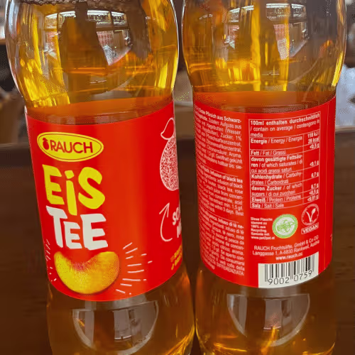 Eistee Pfirsich 0,5l