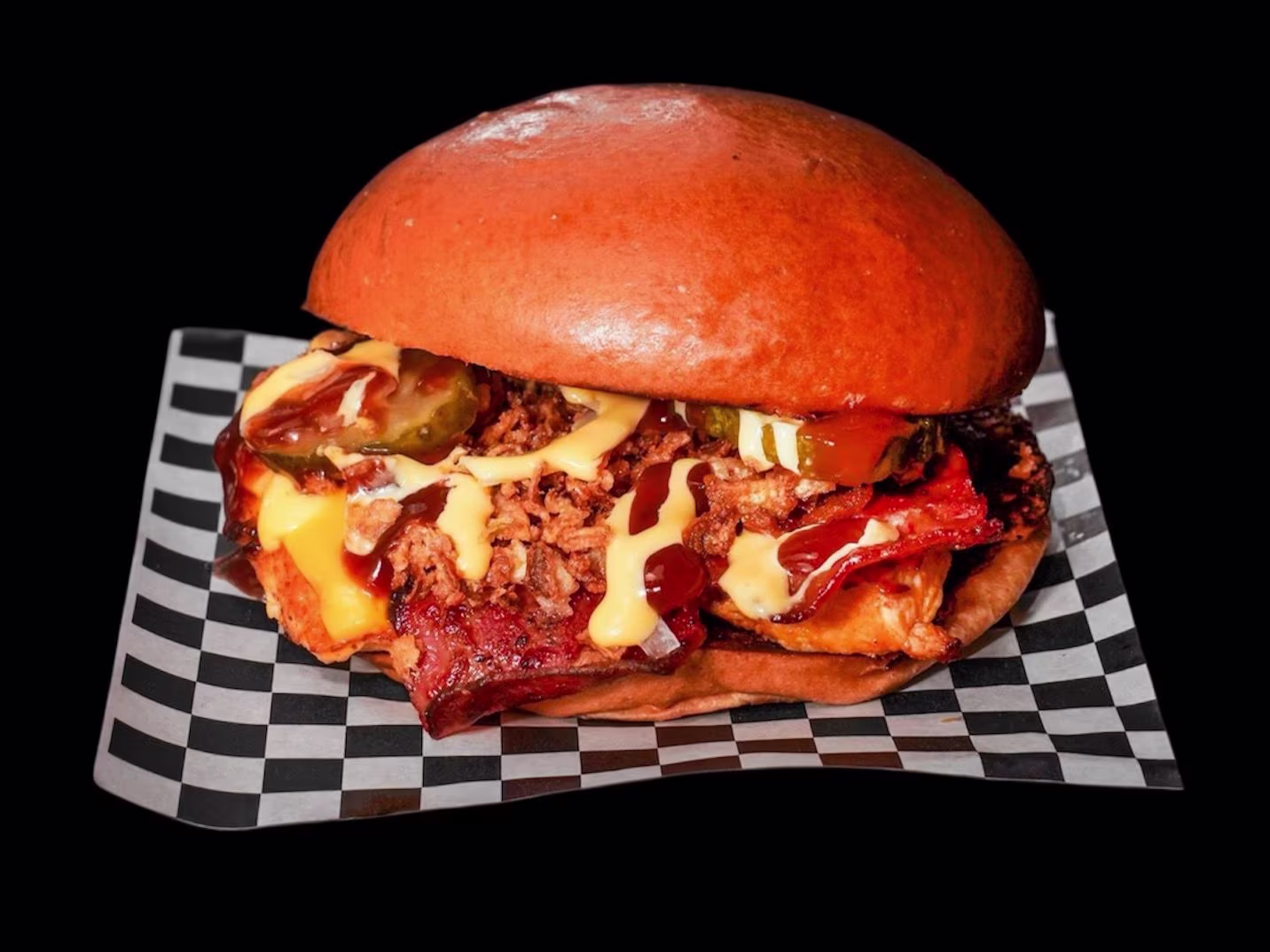 BBQ-Chicken Burger