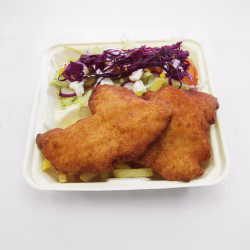 Schnitzel Teller