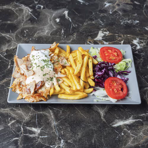 Kebap Teller vom Huhn