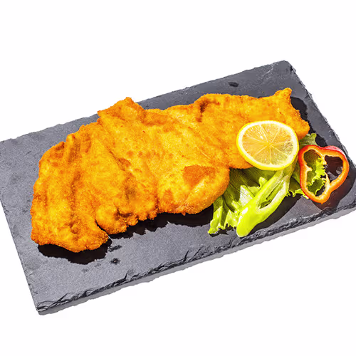 Gebackenes Hühnerschnitzel
