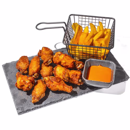 Knusprige Chicken Wings Menü