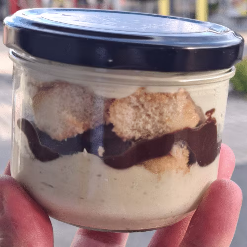 Nutellamisu mit Pistazie