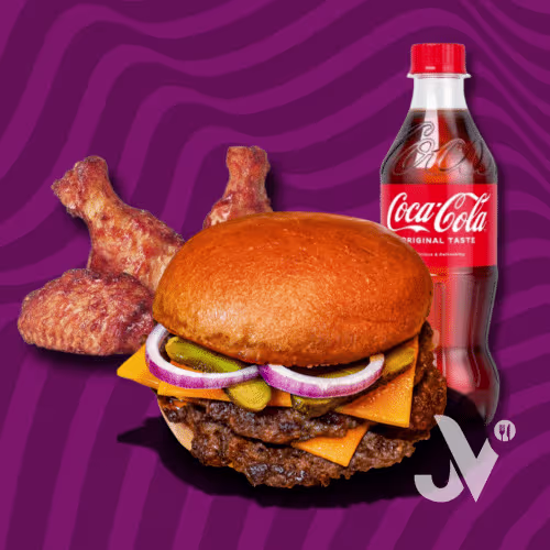 Burger meets Chicken Menü