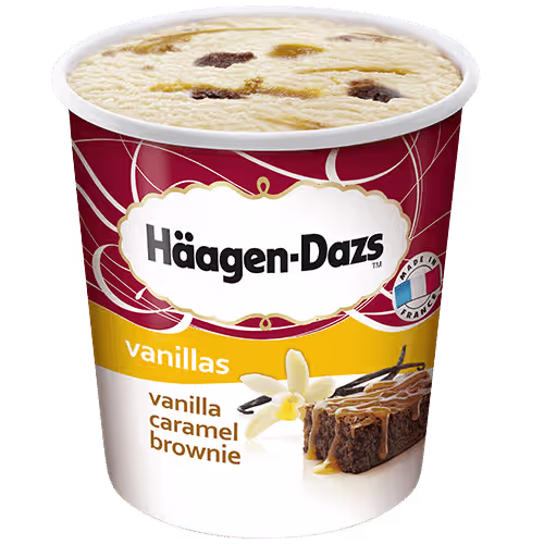 Häagen-Dazs Vanilla Caramel Brownie 460ml