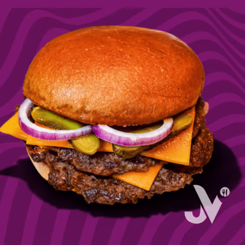 Double Cheese & Bacon Burger
