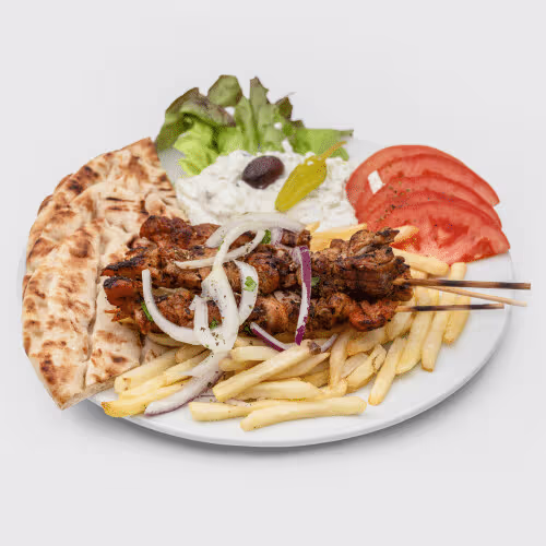 Souvlaki vom Huhn