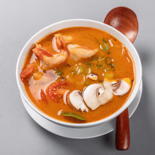 Tomyum Suppe Garnelen