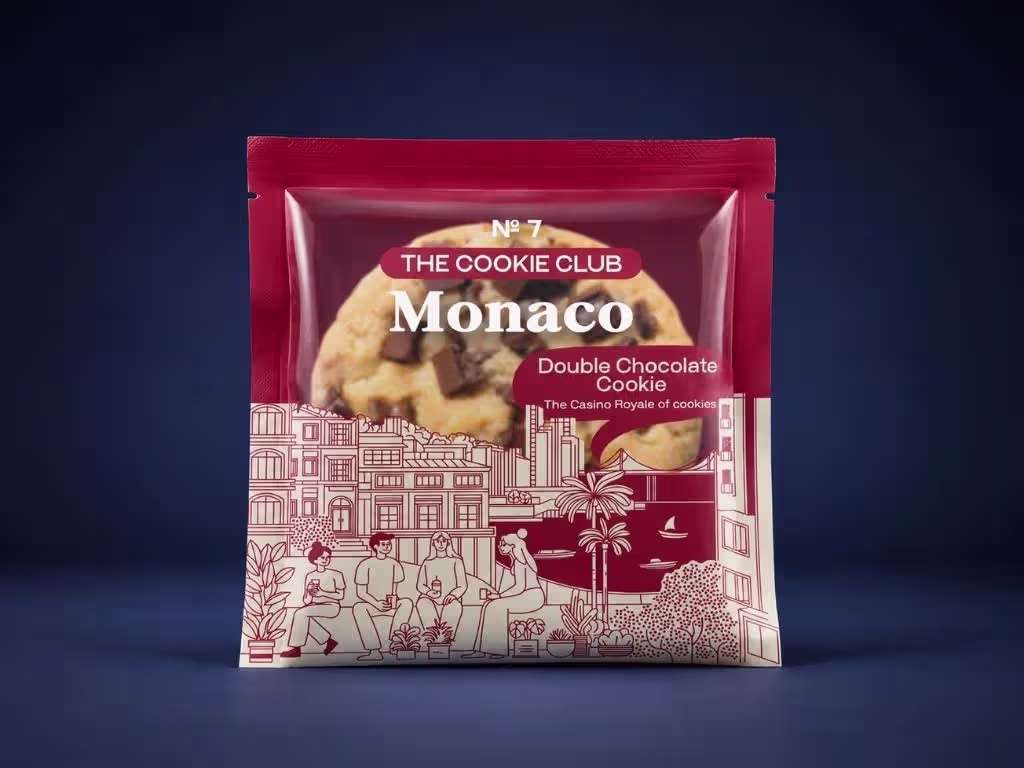 Monaco (Double Chocolate Cookie)