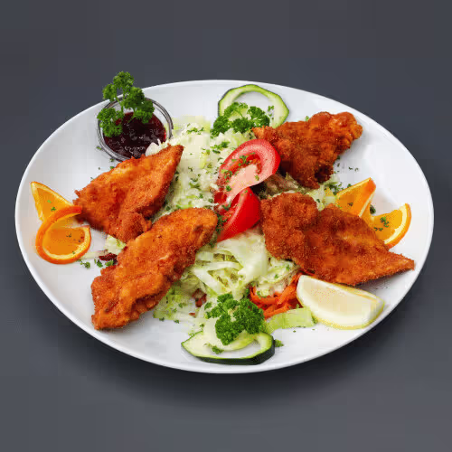 Steirischer Backhendlsalat