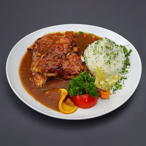 Gefülltes Schweinsschnitzel Engadiner Art