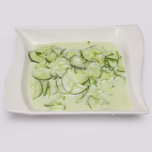 Rahm-Gurken Salat