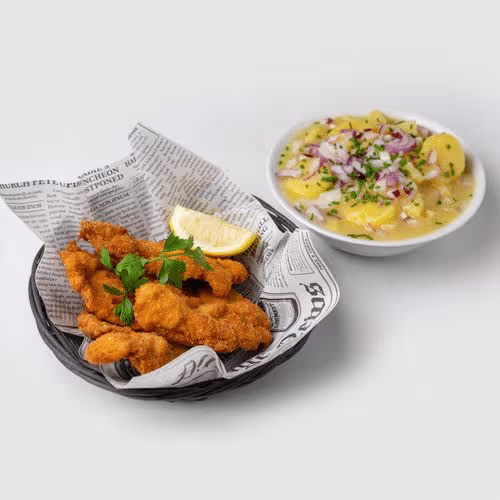 Ausgelöste Backhendelkeulen