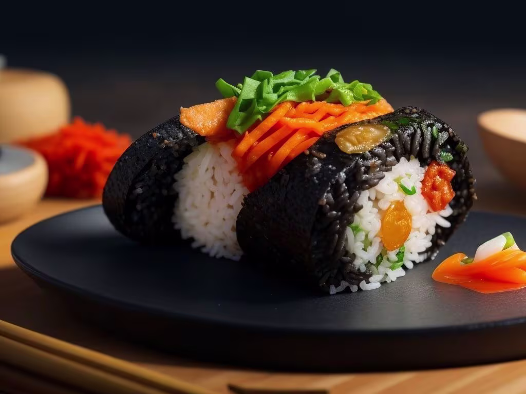 Gimbap Salmon Avocado