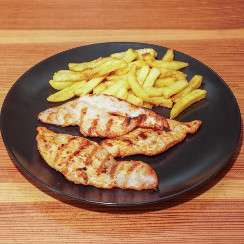 Gegrilltes Hühnerfleisch