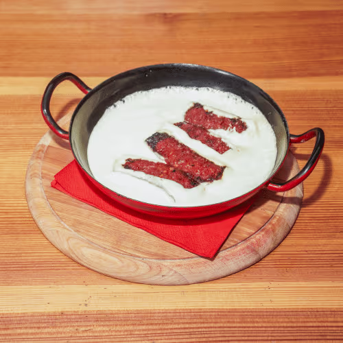 Bratwürste - Rahmsauce (2 Stück)