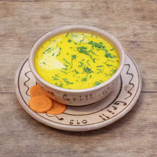 Gebundene Hühnersuppe