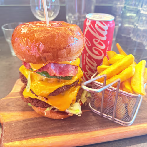 XXL Texas Don Burger Menü