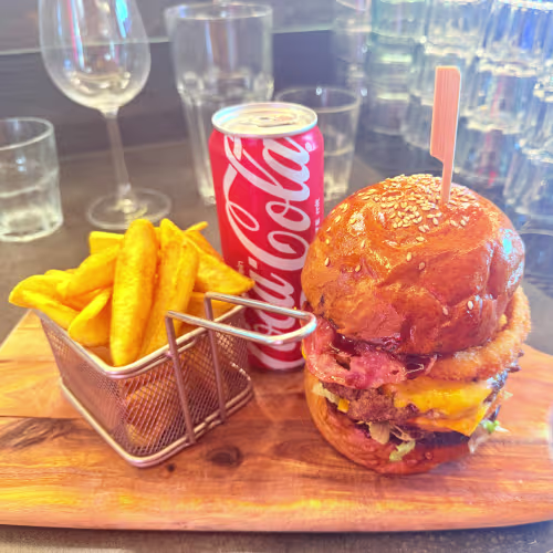 Jack Daniels Burger Menü