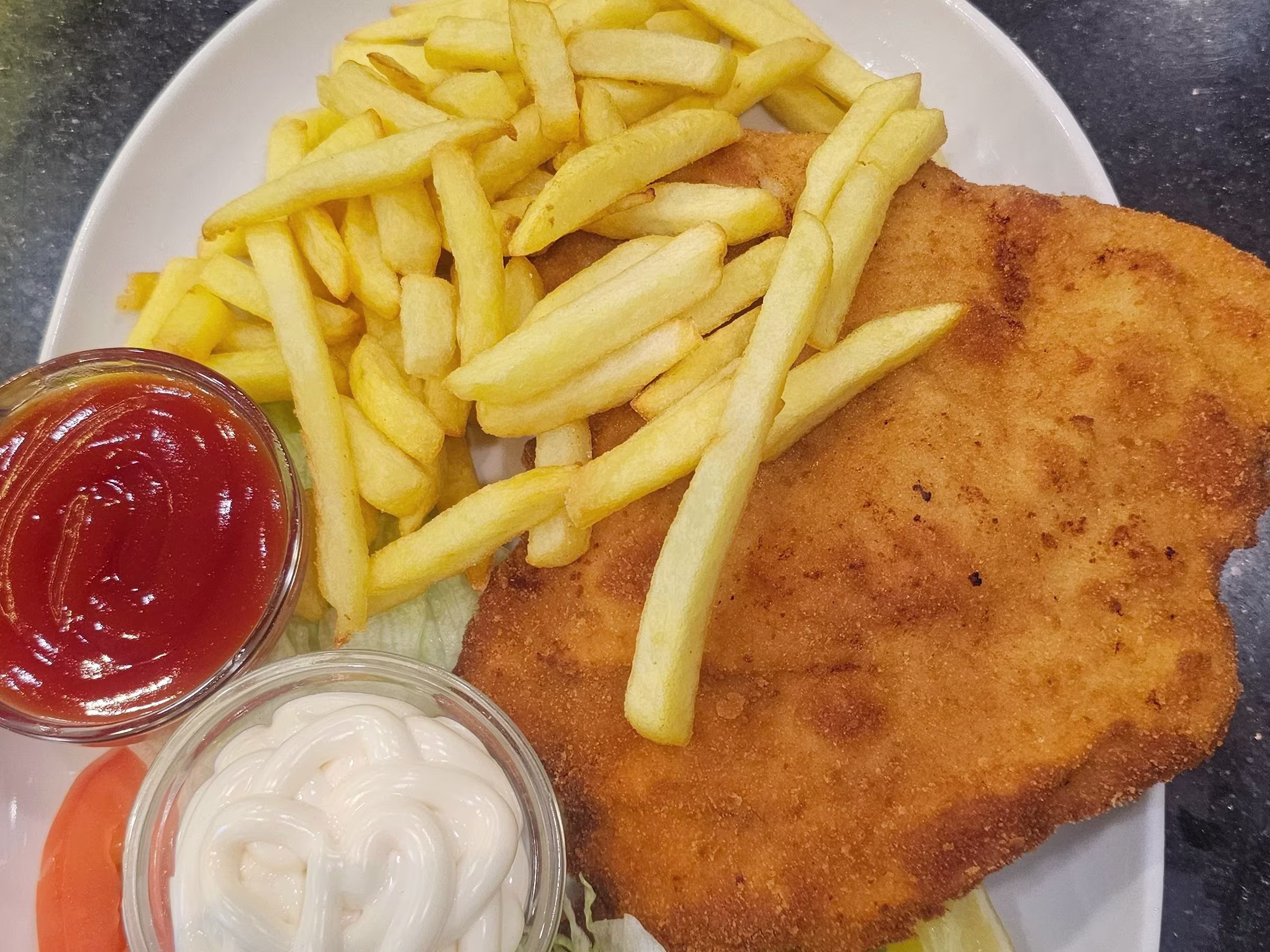 Hühner Schnitzel