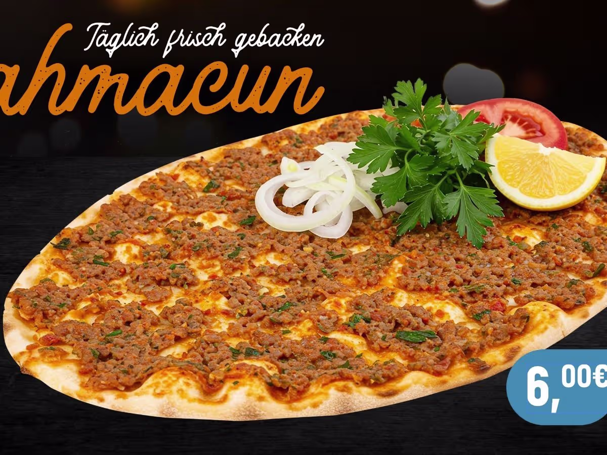 Lahmacun / Türkische Pizza