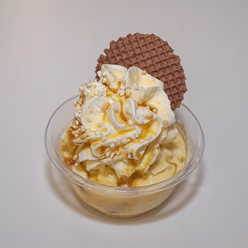 Eierlikör-Eisbecher