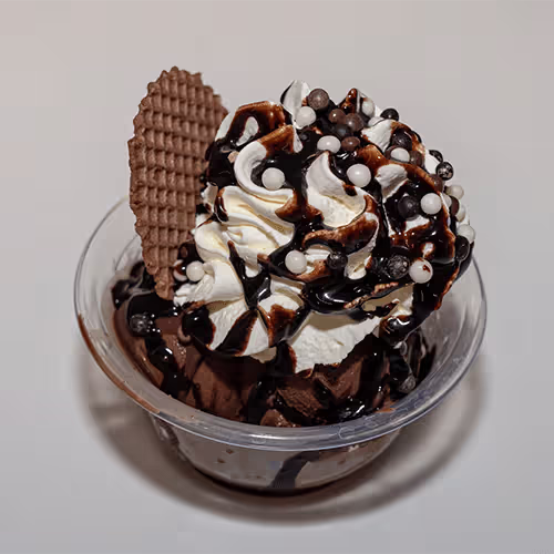 Schoko-Eisbecher