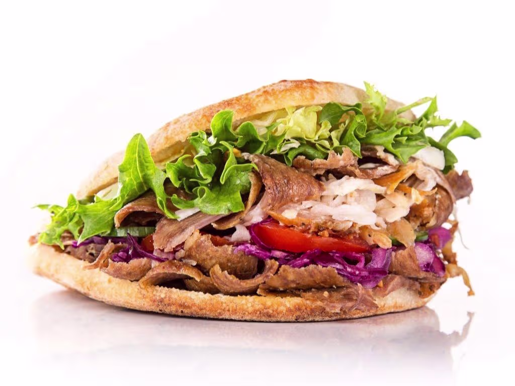 Hähnchen Kebab Sandwich