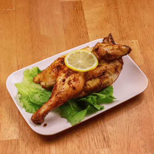 Halbes Grillhuhn