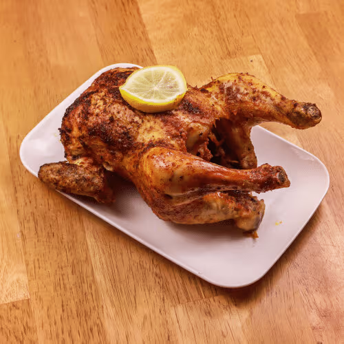Ganzes Grillhuhn