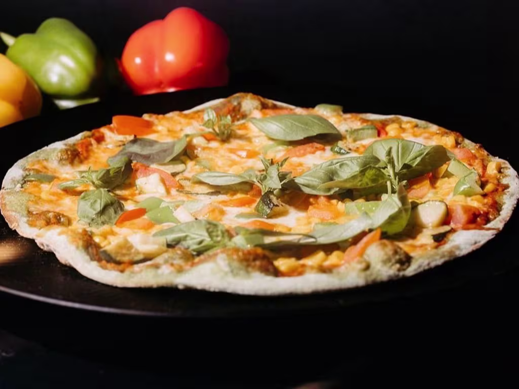 Pizza Verde con Verdura normal