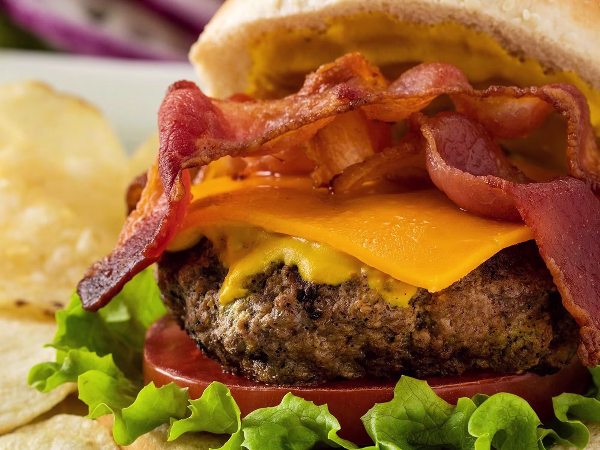 Hausgemachter Cheeseburger