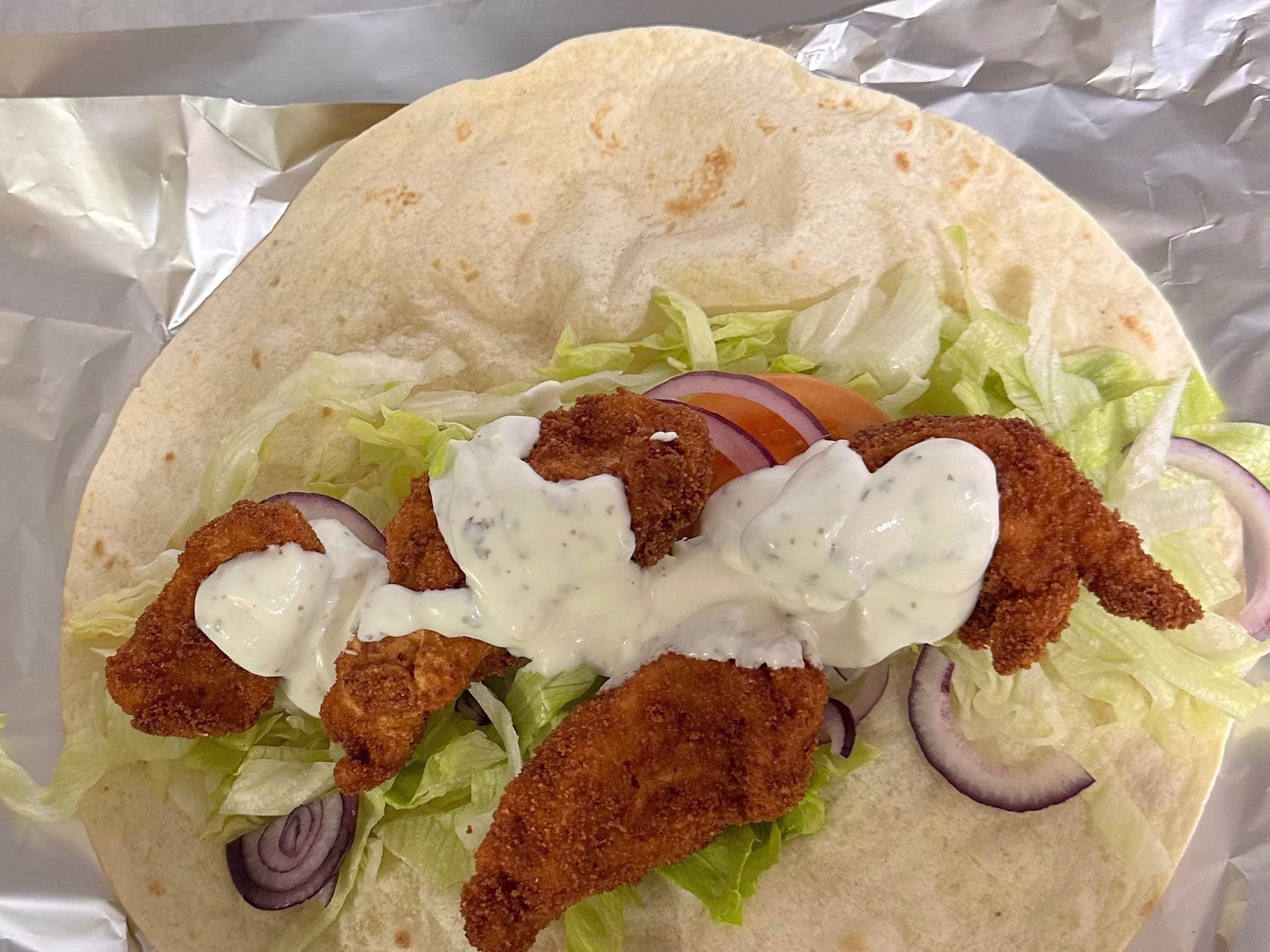 Gebackene Wrap