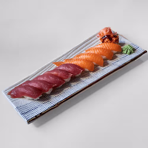 Maguro-Lachs Roll (6 Stück)