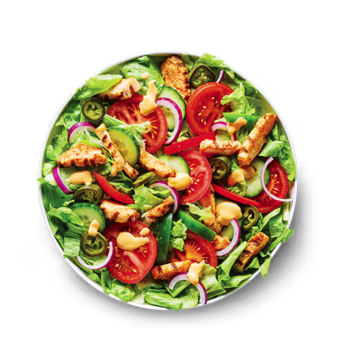 Chicken Fajita Salad