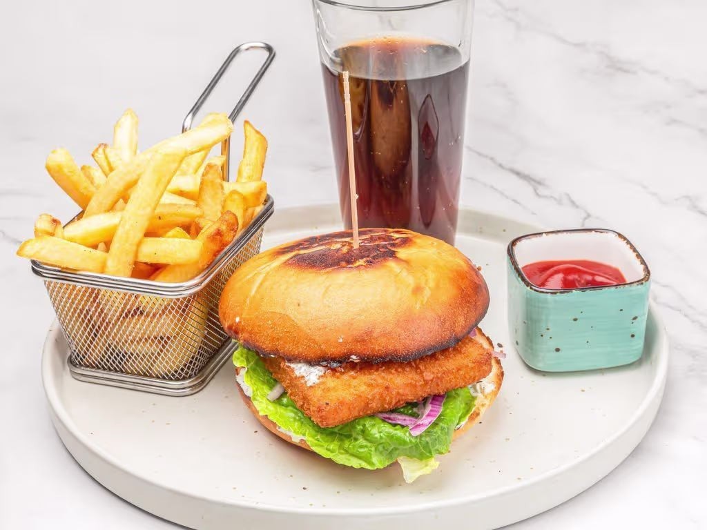 Fish Burger Menü