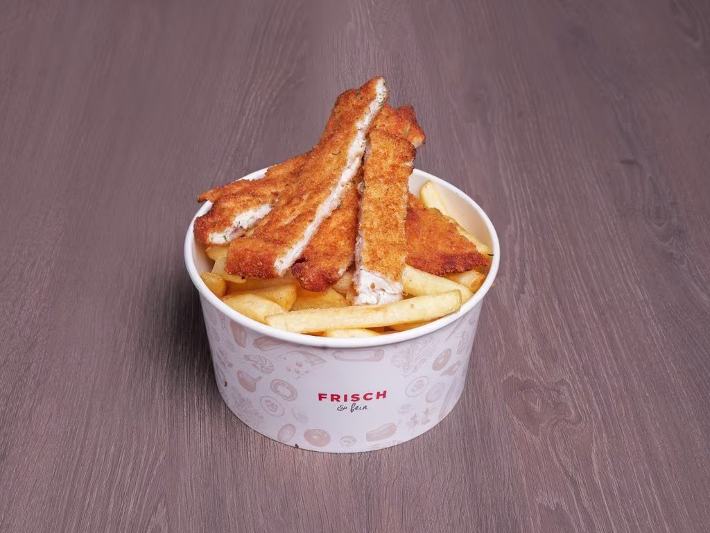 Hühnerschnitzel Box