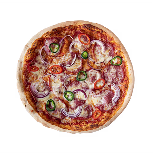 Pizza Diavola (scharf)